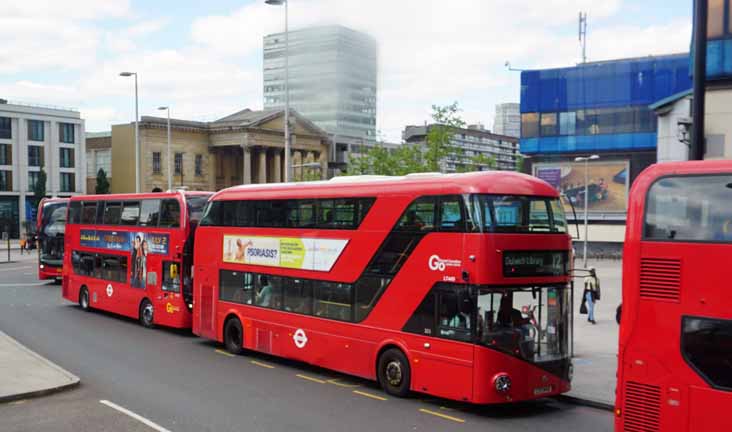 Go-Ahead London Wrightbus New Routemaster LT449